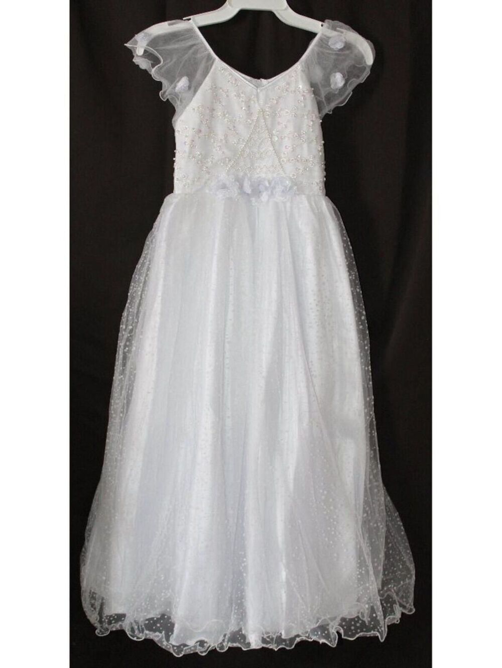 My Kids Mini Bride or Princess Dress-Up Costumes-White-NEW